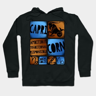 Zodiac CAPRICORN Graffiti Box Series Hoodie